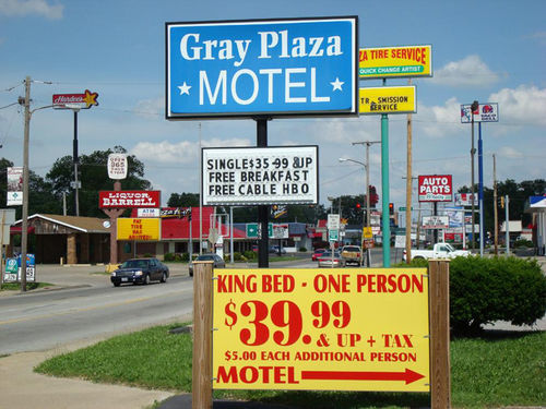 Gray Plaza Motel Benton Ngoại thất bức ảnh